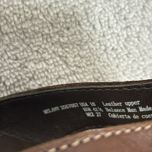 Earth Spirit sandals Melany Dark Brown Leather Sandals women’s size 10 slip on - Picture 10 of 12